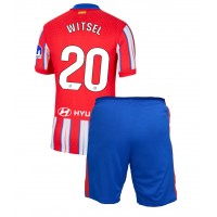 Fotballdrakt Barn Atletico Madrid Axel Witsel #20 Hjemmedraktsett 2024-25 Kortermet (+ Korte bukser)